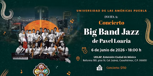 Concierto: Big Band Jazz de Pavel Loaria