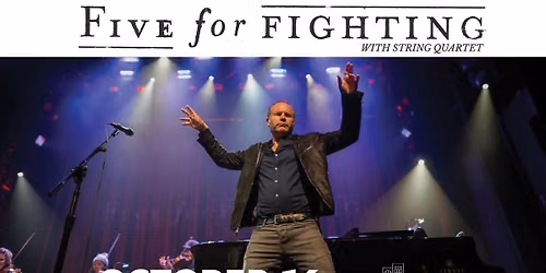 CapLive: Five for Fighting with String Quartet