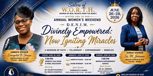 Annual Women\u2019s Weekend 