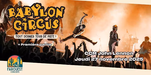 Babylon Circus - CCM John Lennon, Limoges - 27.11.25