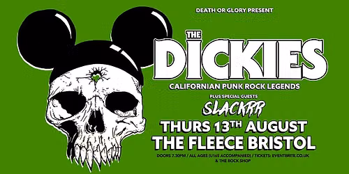 The Dickies \/ Slackrr Live at The Fleece Bristol