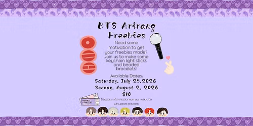 BTS Arirang Freebies