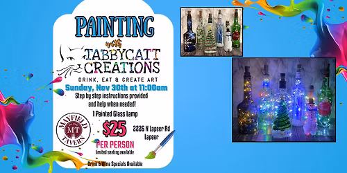 Painting at The Mayfield Tavern with Tabbycatt Creations