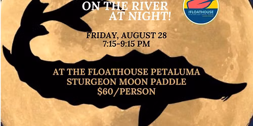 Full Moon Paddle on The Petaluma River (Sturgeon!)