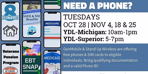Need a Phone? YDL-Superior