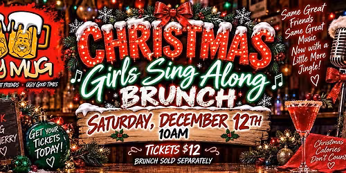 Christmas Themed Girls Sing Along Brunch