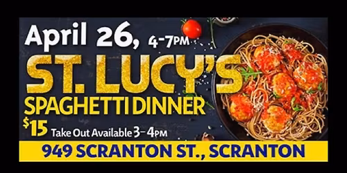 St. Lucy's Spaghetti Dinner