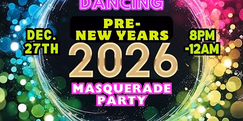 Buenas Vibras Pre-New Years Masquerade Party @ THE BARN LIGHT BAR