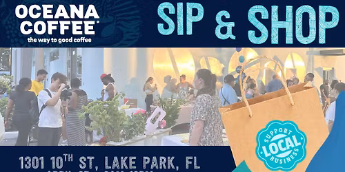 Sip & Shop with Local Vendors