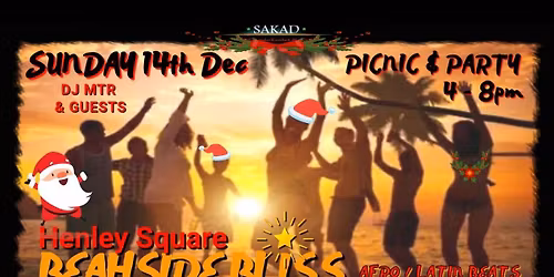 BEACHSIDE BLISS CHRISTMAS PICNIC\/PARTY