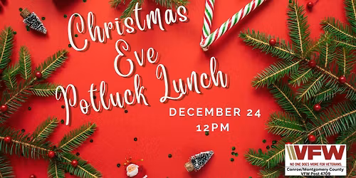 Christmas Eve Potluck Lunch