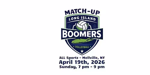 Long Island Boomers Match-Up volleyball open court