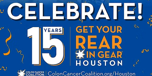 15th Annual Get Your Rear in Gear Houston 5k Walk\/Run