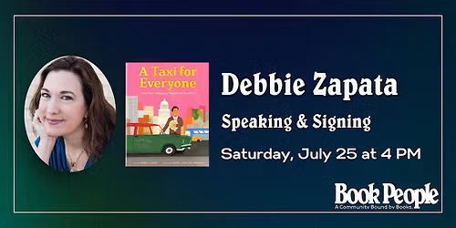 BookPeople Presents: Debbie Zapata - A Taxi for Everyone