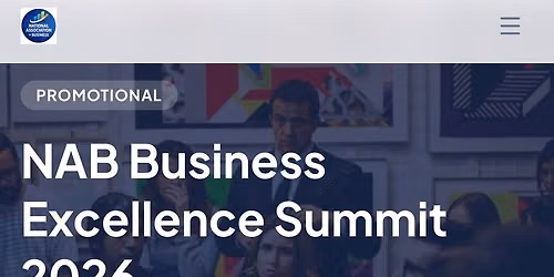 NAB Business Excellence Summit 2026 Johannesburg Sandton.