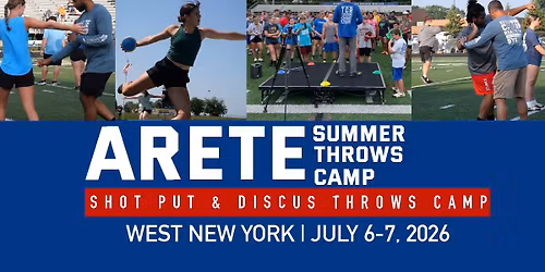 Shot Put & Discus Throws Camp- WEST NEW YORK