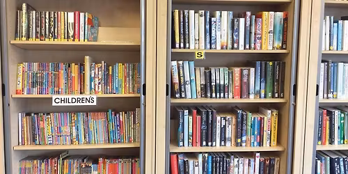 Second hand book sale.