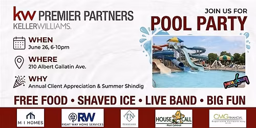 Keller Williams Pool Party
