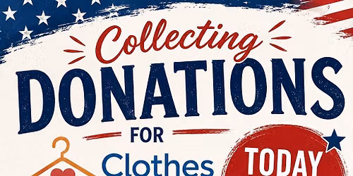 Clothes to Kids Donation Drive by Unit 104
