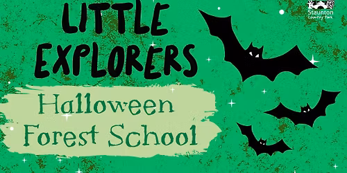 Little Explorers Halloween Forest School