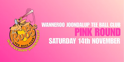Wanneroo Joondalup Tee Ball Club Pink Round 