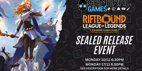 Riftbound - Sealed Release Event - Frankston