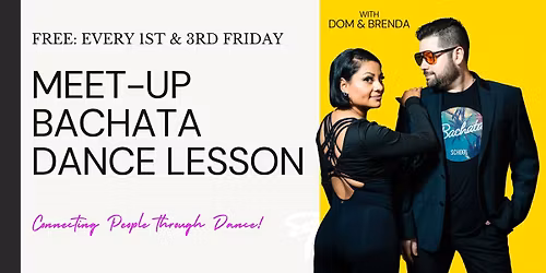FREE Bachata Meet-Up Bachata Dance lesson for Beginners