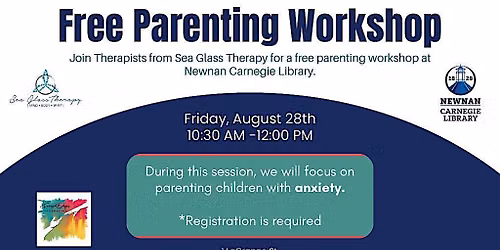 Free Parenting Workshop: Parenting Children with Anxiety