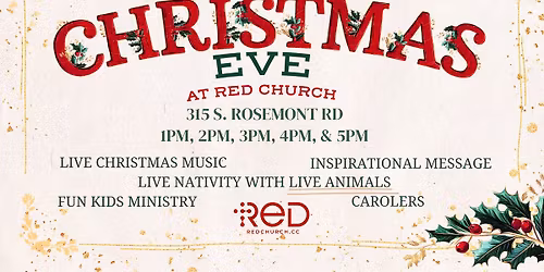 Christmas Eve Services at RED Church