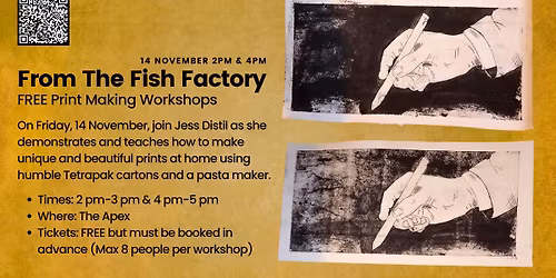 From The Fish Factory | Print Making Workshop