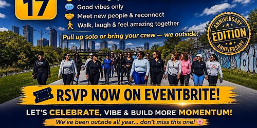 ONE YEAR ANNIVERSARY: MOMENTUM WALKING CLUB (DEQUINDRE CUT)