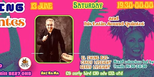 El Swing - June 13 - Wil Sifontes & his Latin Sound Quintet live + El Swing DJs + Salsa Dance Class