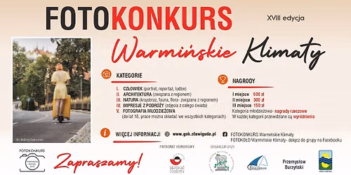 XVIII edycja Fotokonkursu \u201eWarmi\u0144skie Klimaty 2026\u201d
