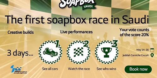 SoapBox Saudi 26 Fans Tickets - EDITION 1 in Jeddah