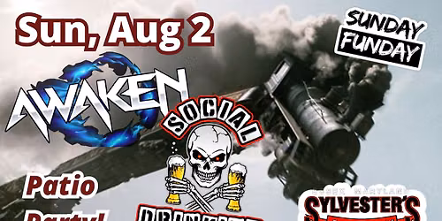 Awaken and Social Drinking at Sylvester's - Patio Party Sunday Funday! 