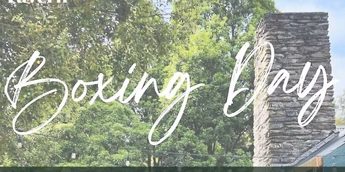 \ud83c\udf81 Boxing Day at Gantley's Tavern! \ud83c\udf81