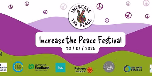 INCREASE THE PEACE All Day Fundraiser headlined by The Undercover Hippy