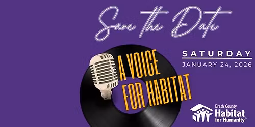 A Voice For Habitat 2026