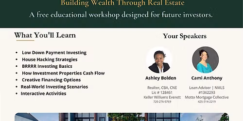First Time Real Estate investing: Building Wealth Through Real Estate