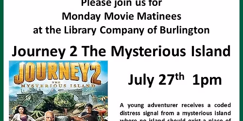 Monday Movie Matinee: Journey 2 The Mysterious Island