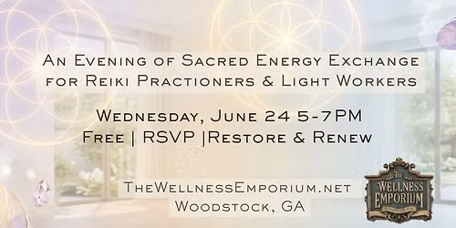 Reiki Share for Practitioners & Energy Workers - June 24 \u2728