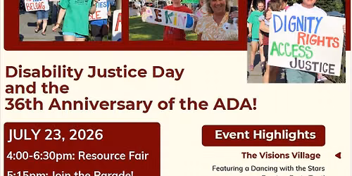 Disability Justice Day - Colburn Park