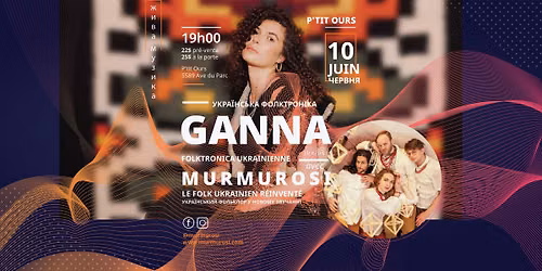 GANNA (UA) + MURMUROSI @ Ptit Ours