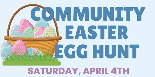 Annual Easter Egg Hunt at Conway School; Hosted by Fir-Conway Lutheran