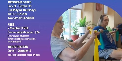 YMCA Fit for Life Strength & Stretch Program