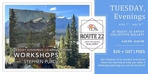 Learn to Paint with Stephen Purdy!