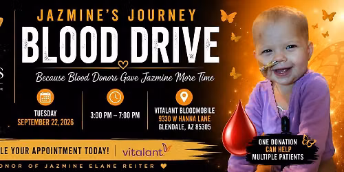 Jazmine's Journey Vitalant 