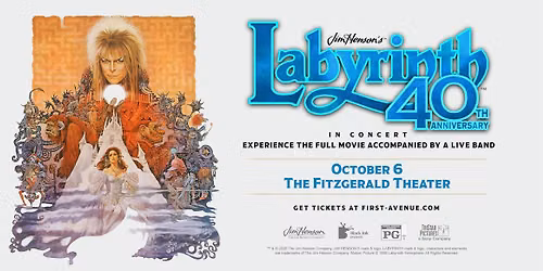 Jim Henson\u2019s Labyrinth: In Concert 40th Anniversary