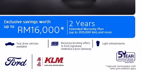 FORD YEAR-END BONANZA