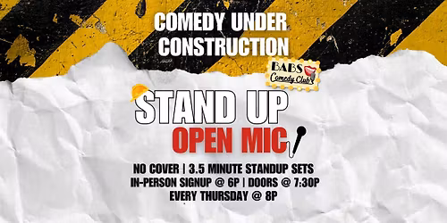 Standup Open Mic @ BABS